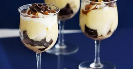 Банановий тріфл з ірландським кремом Baileys