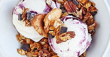 Гранола Banoffee з карамеллю та пеканами