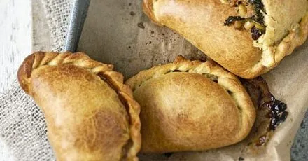 Cabbage & pork empanadas