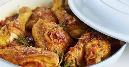 Chicken & bacon cacciatore
