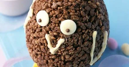 Chocolate Krispie chick
