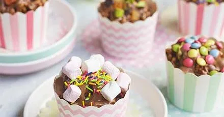 Шоколадні рисові кекси