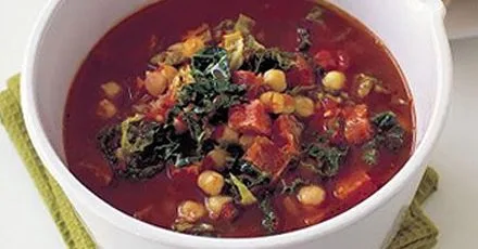 Chorizo & chickpea soup