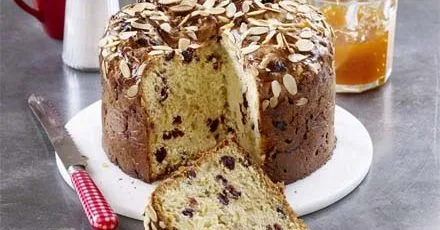Cranberry & white chocolate panettone
