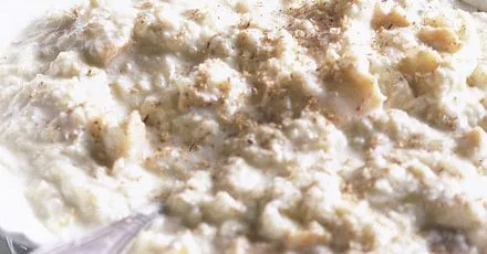Creamy bread & onion sauce