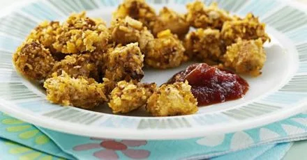 Crisp chicken bites