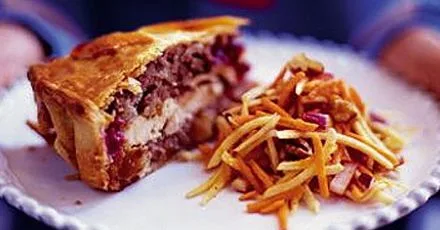 Crunchy winter salad