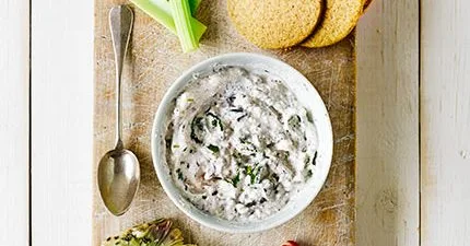 Feta pâté platter
