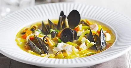 French country fish & mussel stew