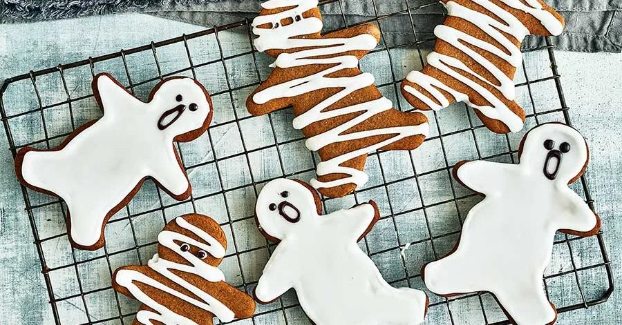 Halloween gingerbread