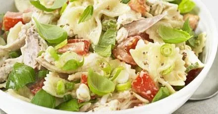 Паста з куркою, медом і гірчицею