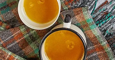 Гарячий пряний масляний ром