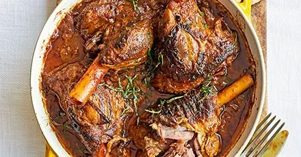 Lamb shank madras