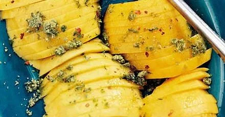 Манго з лаймовим цукром