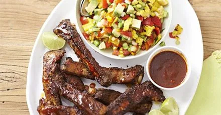 Mexican-style chilli ribs