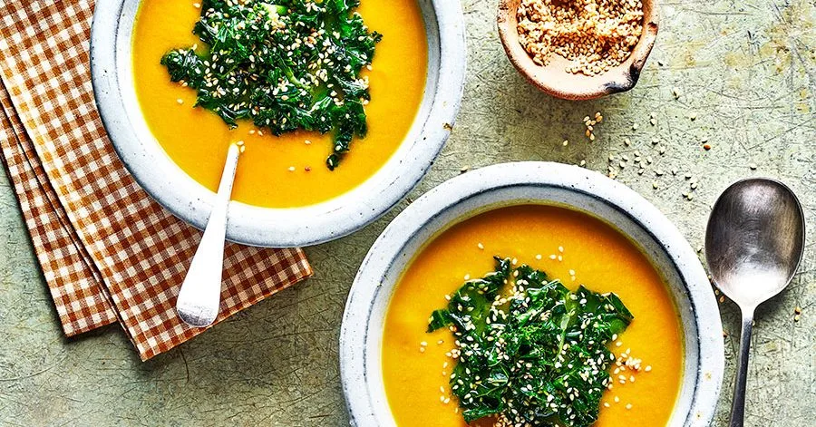 Miso & butternut soup
