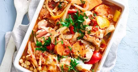 Мароканський рибний рагу