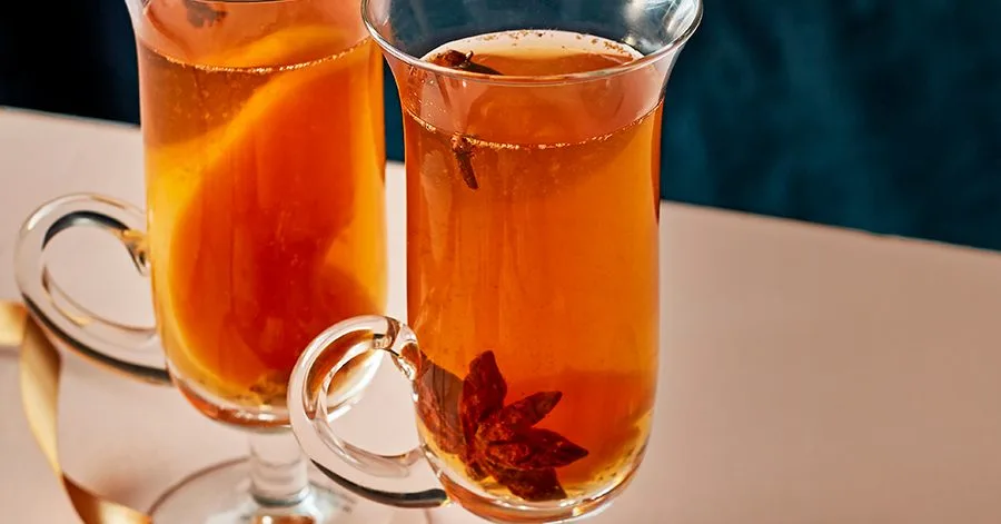 Mulled quince cider