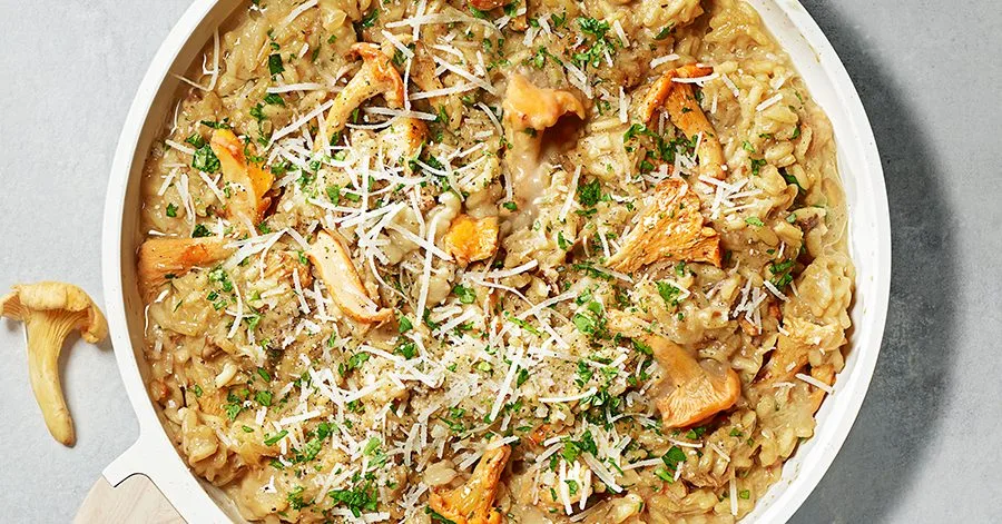 Next level mushroom risotto