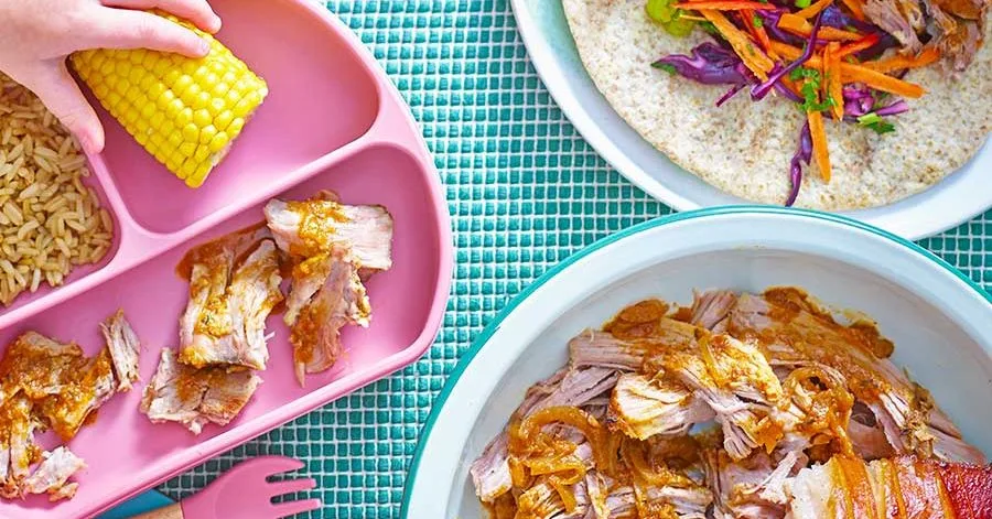 Orange & oregano pulled pork