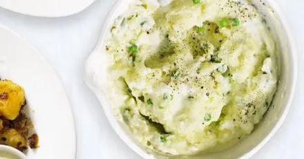 Pea & potato crush
