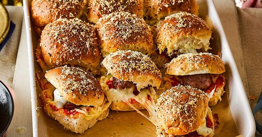 Сендвічі з м'ясними кульками