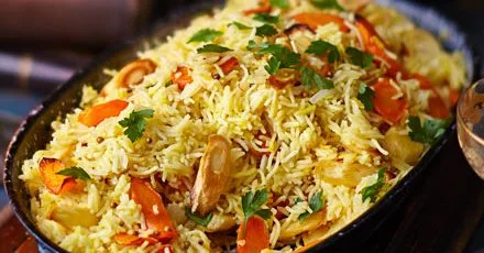 Root vegetable rice