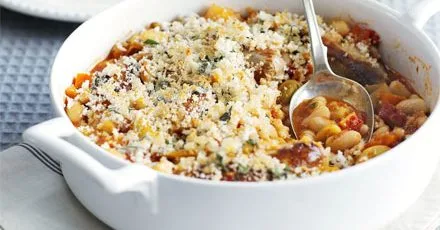 Sausage & bean one-pot