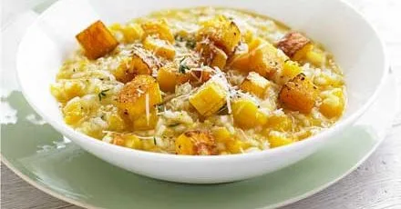 Simple squash risotto
