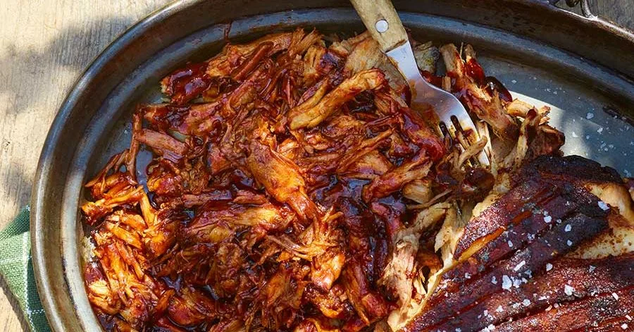 Повільно готована свинина BBQ зі спеціями