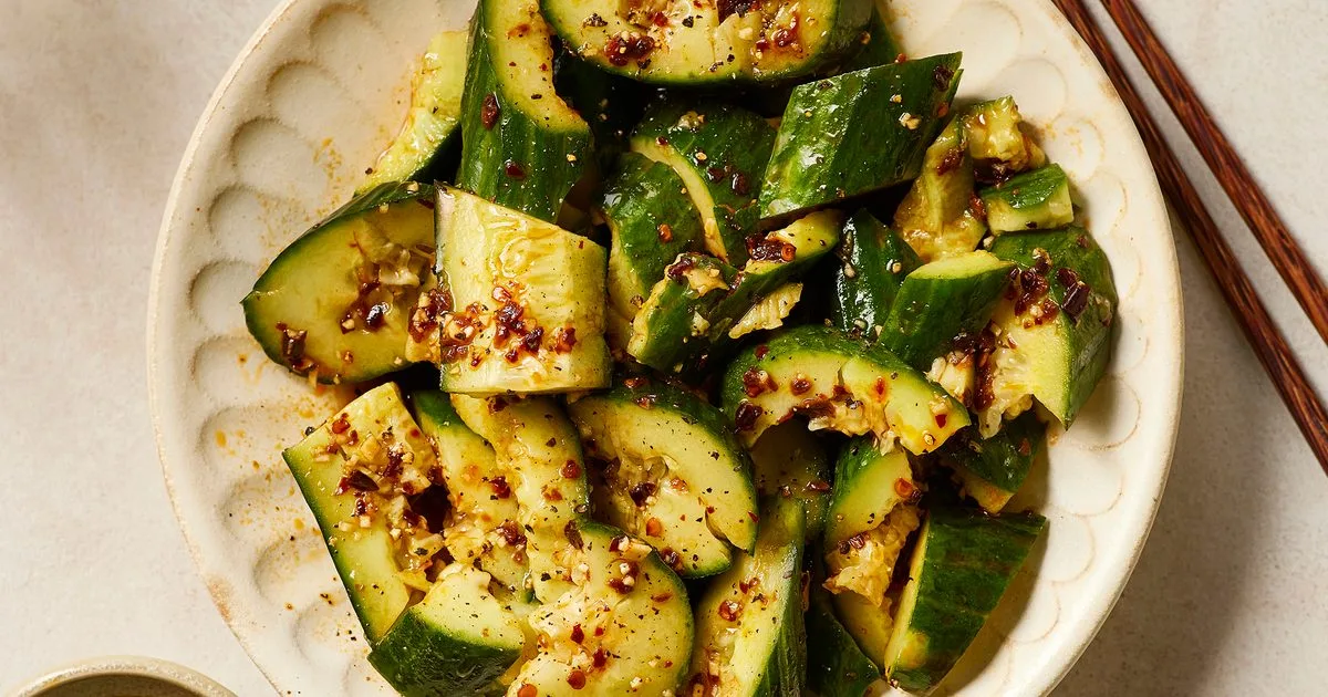 Asian cucumber salad