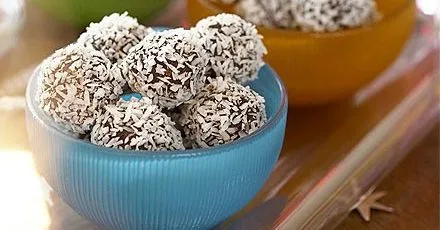 Snowball truffles