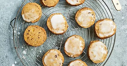 Spiced lemon & ginger biscuits