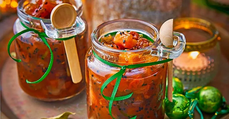 Пряний маринад з гарбуза та листя карі