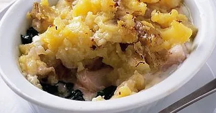 Spring fish pie