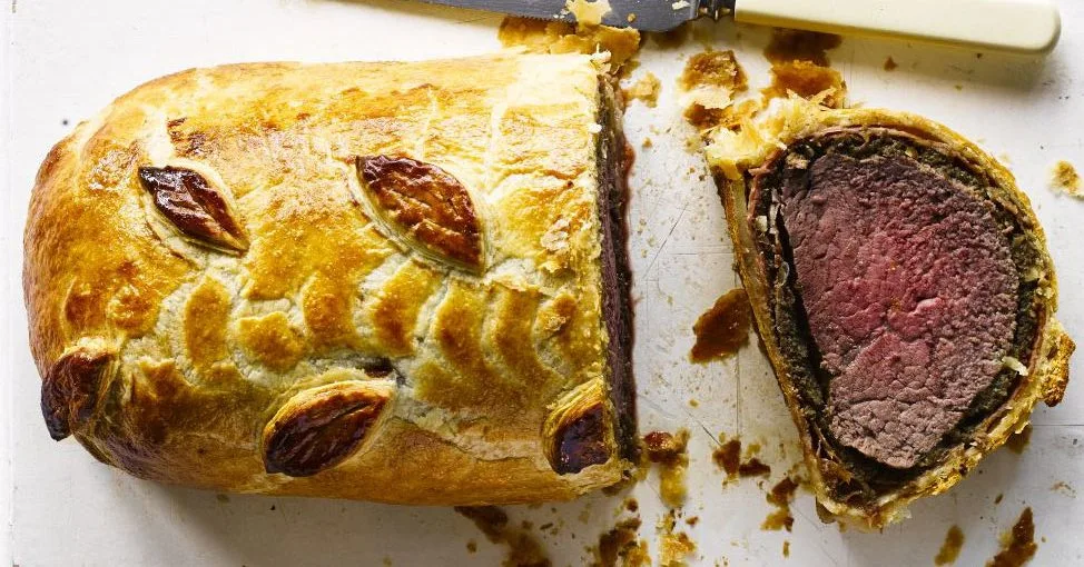 Steak & blue cheese en croûte