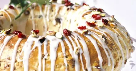 Stollen wreath