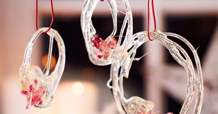 Homemade Christmas sugar decorations
