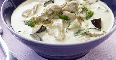 Легке тайське зелене куряче карі