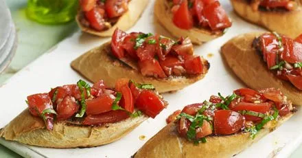 Tomato bruschetta