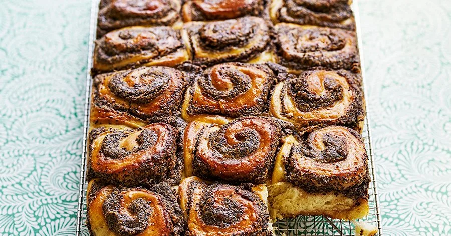Українські булочки з маком