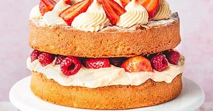 Ultimate traditional Victoria sponge