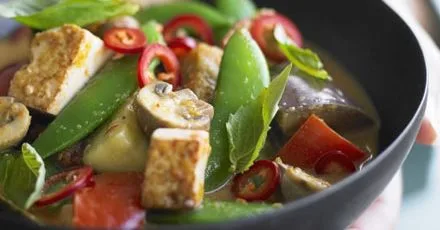 Veggie Thai red curry