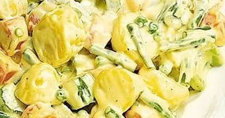 Warm Russian salad