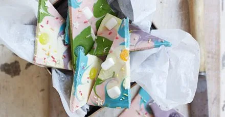 Шоколадна панна у вигляді єдинорога