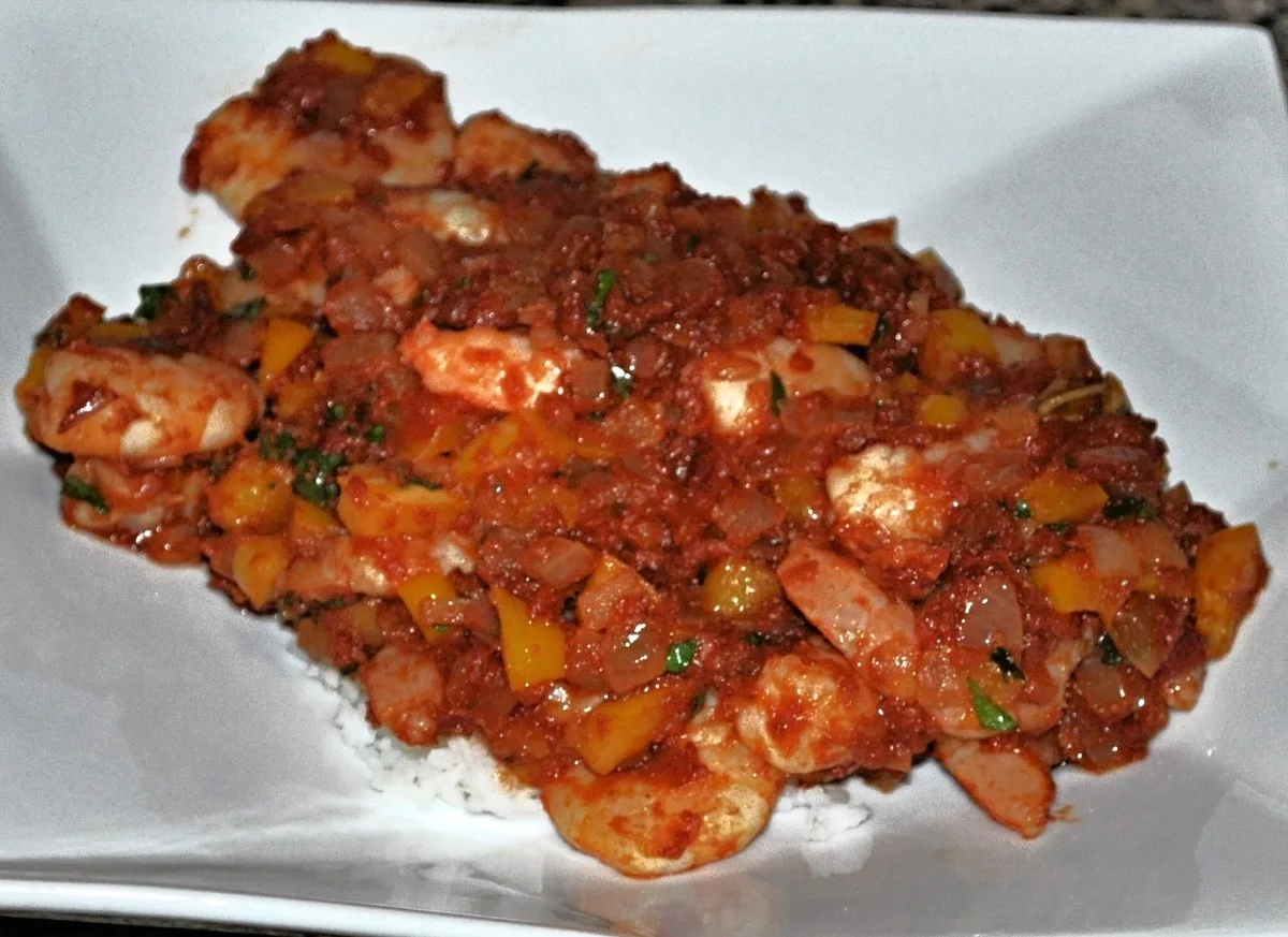 Улюблене карі з креветками Брайана