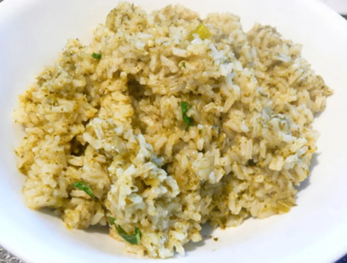Мексиканський зелений рис (вегетаріанський)