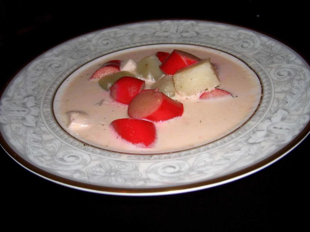 Картопляний суп з хот‑догами