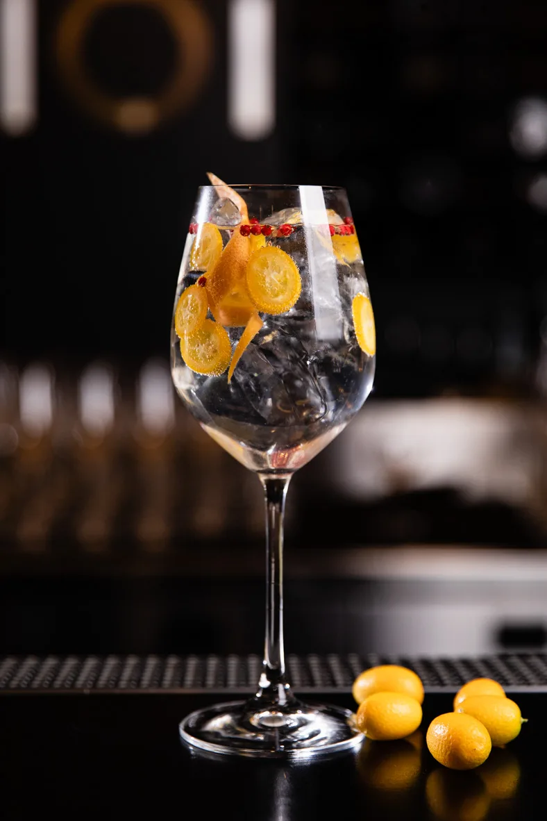 Gin Tonic (Spanish style)