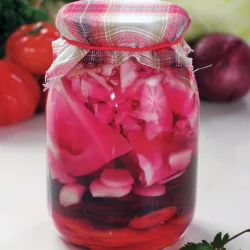 Капуста по-грузинськи з буряком